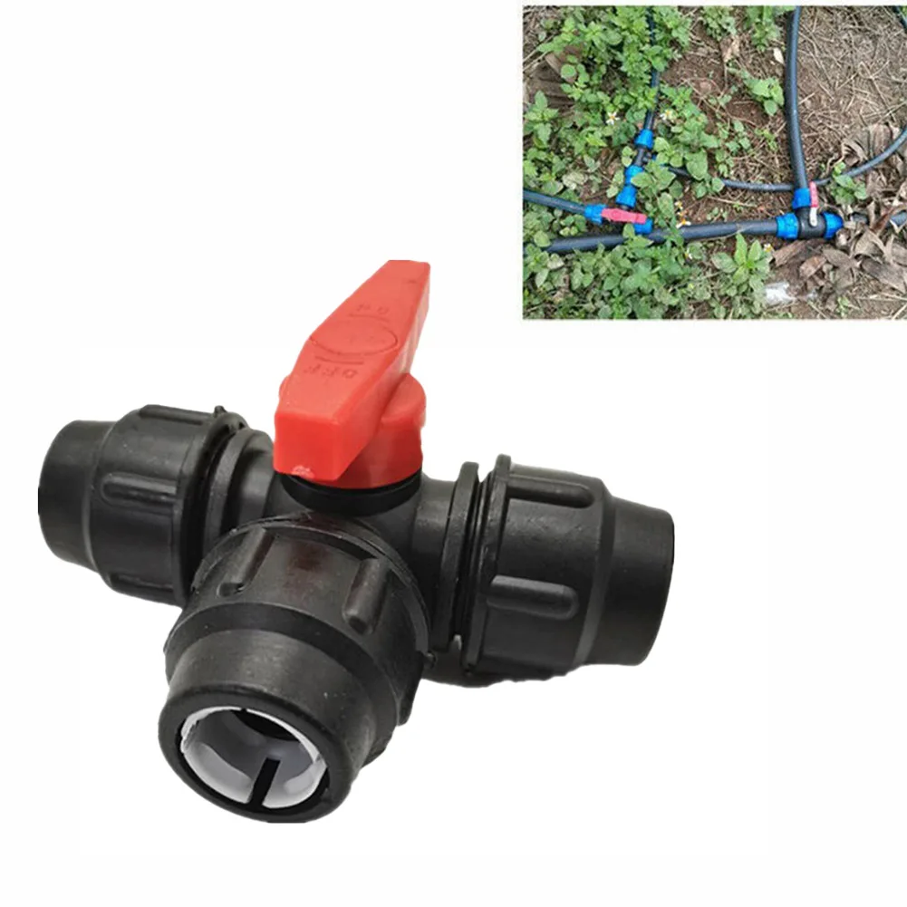 

Соединитель трубы, адаптер для воды, 1 шт., шаровой кран 20/25/32 мм, черный, быстроразъемный, для улучшения дома, три адаптера для воды