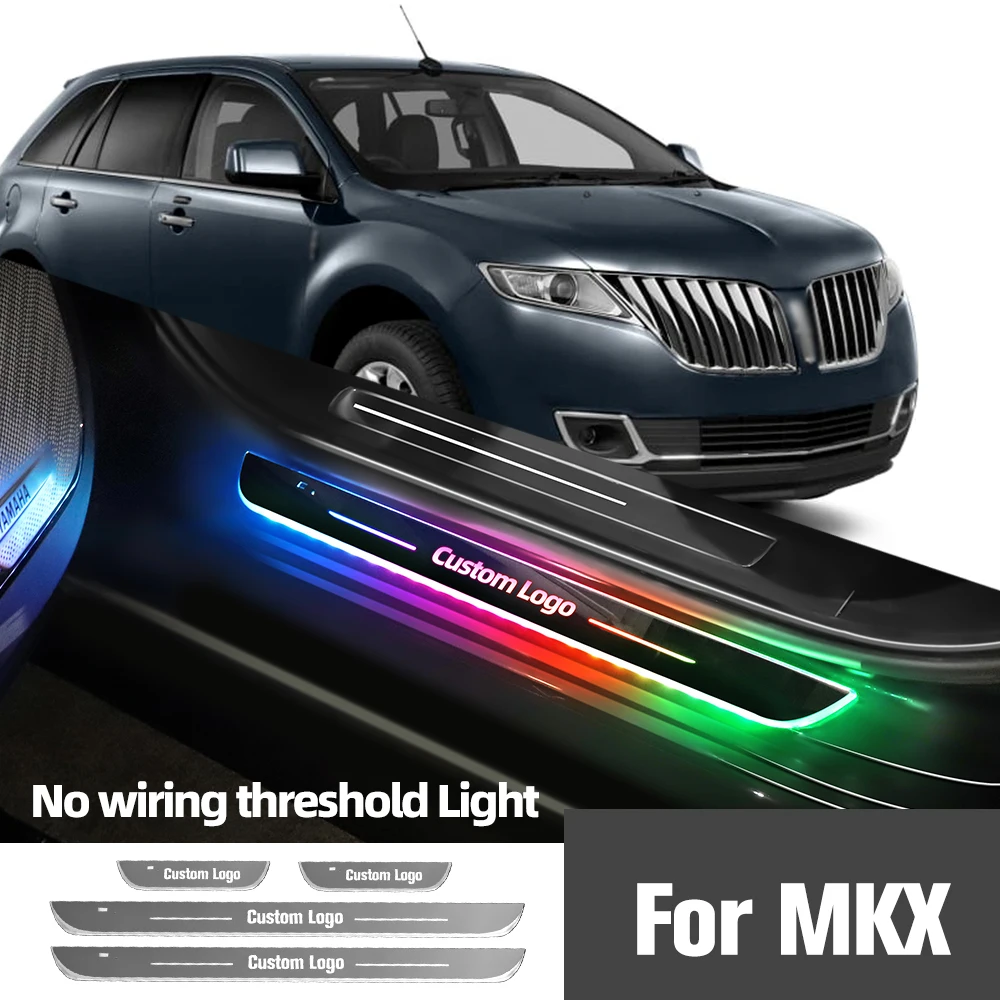 

Для Lincoln MKX 2015-2018 2016 2017 автомобильная лампа с индивидуальным логотипом