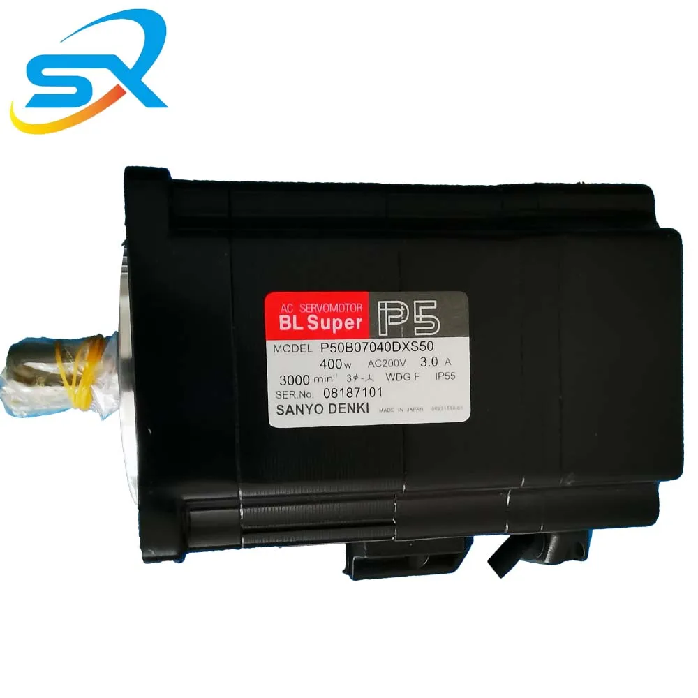 Factory rice AC Servo Motor P50B07040DXS50 400W provide factory inspection video