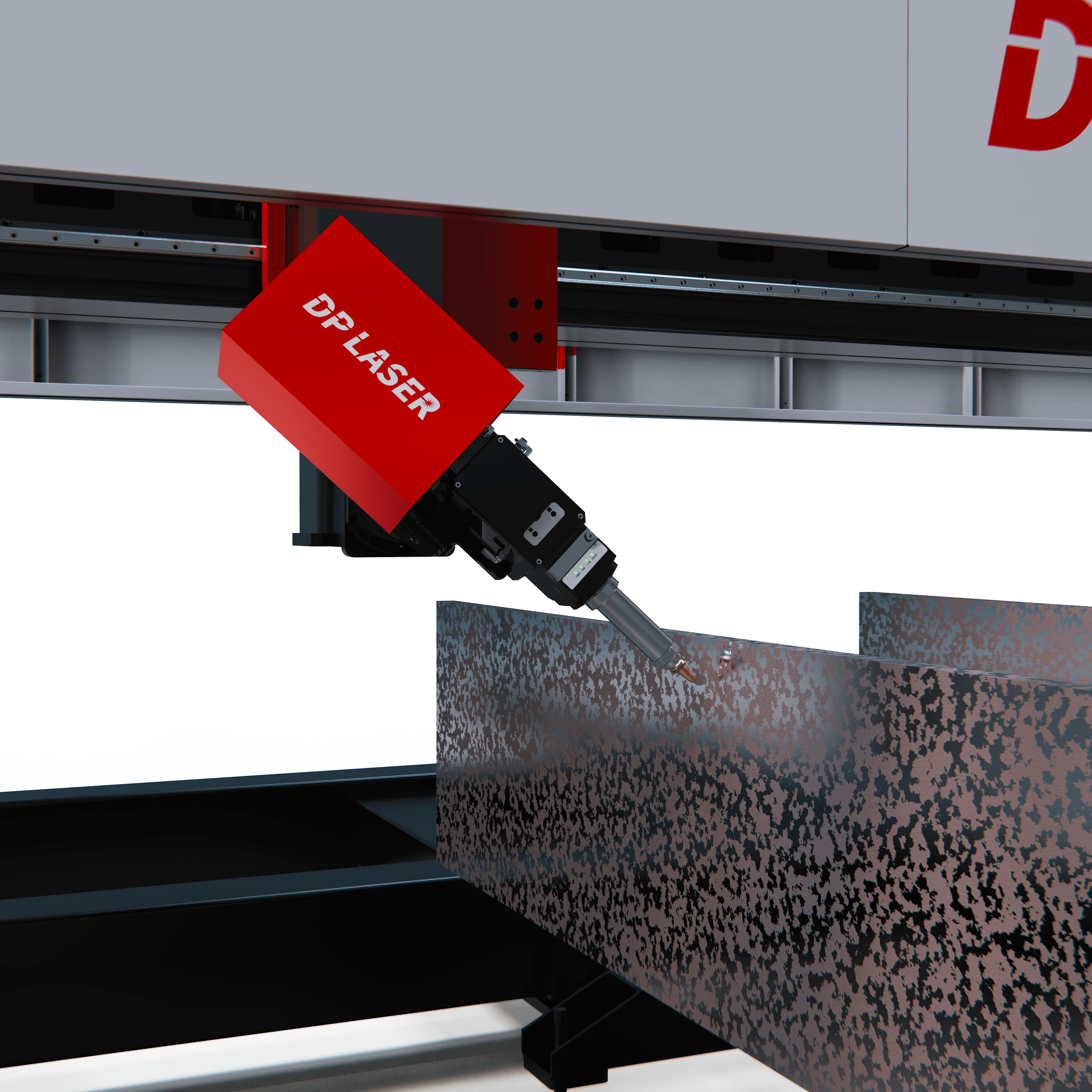 New Heavy-duty Automatic Digital Tube Cutting Machine Four-Jaw Chuck Zero-Waste Cutting for Square Tubes