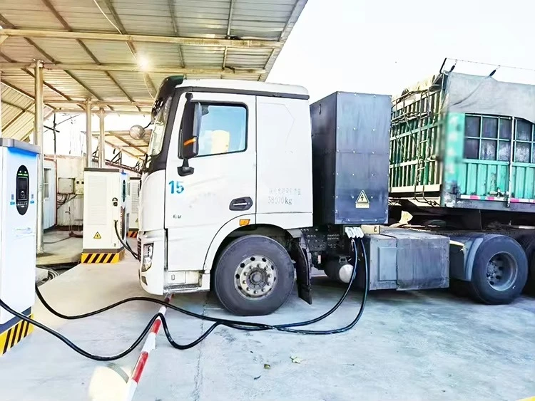 Smart 40kW DC EV Charger CCS2 for Grocery Delivery EV Fleets