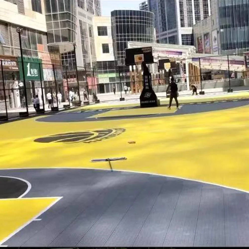 Beable Outdoor Basketball Court Interlocking Tiles – Custom Size, Logo & Easy Installation