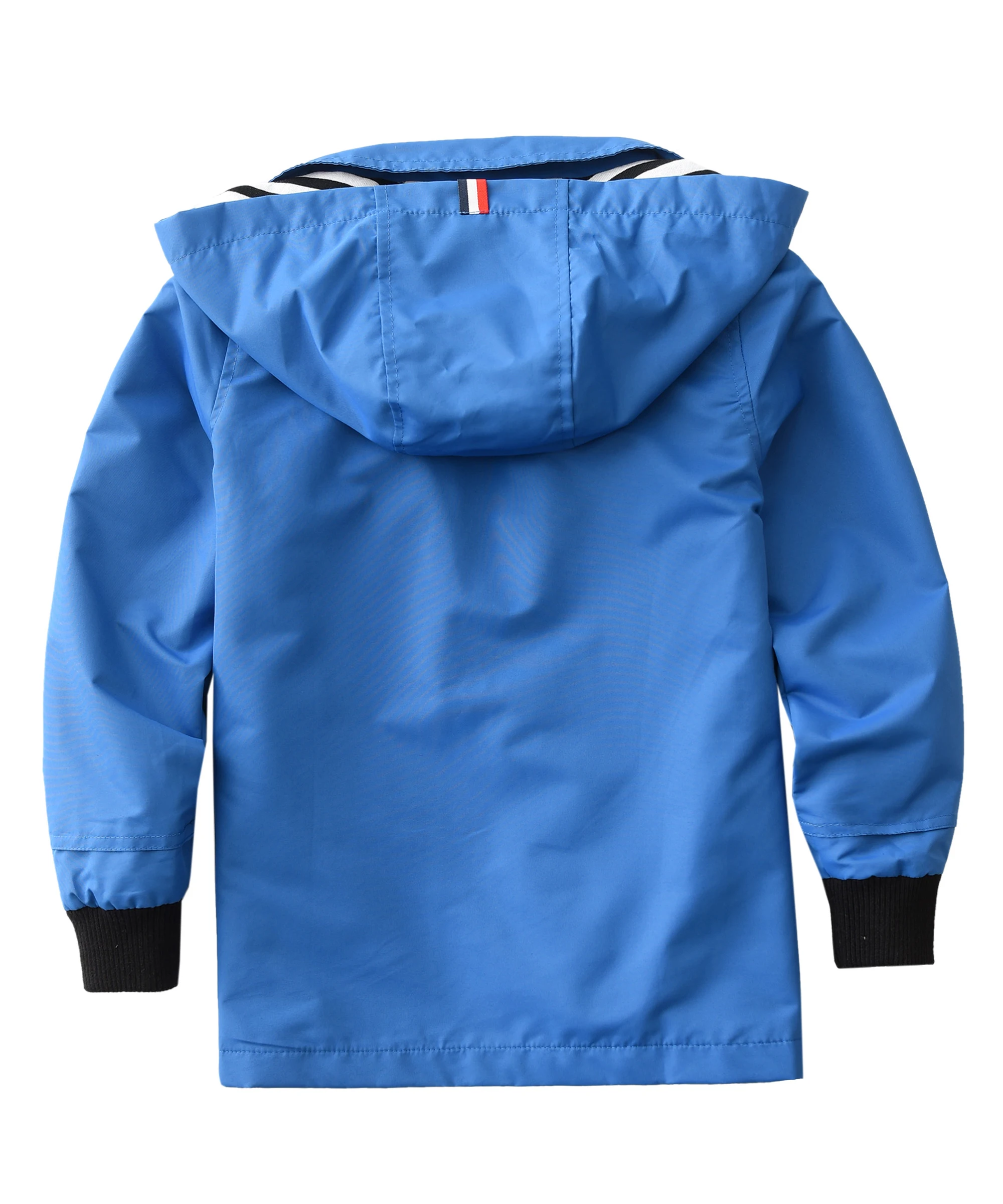 3-9T Kids Boys Girls Jackets Hooded Spring Autumn Outerwar Waterproof Children Rain Jackets Sportswear Cotton Lined Windbreaker