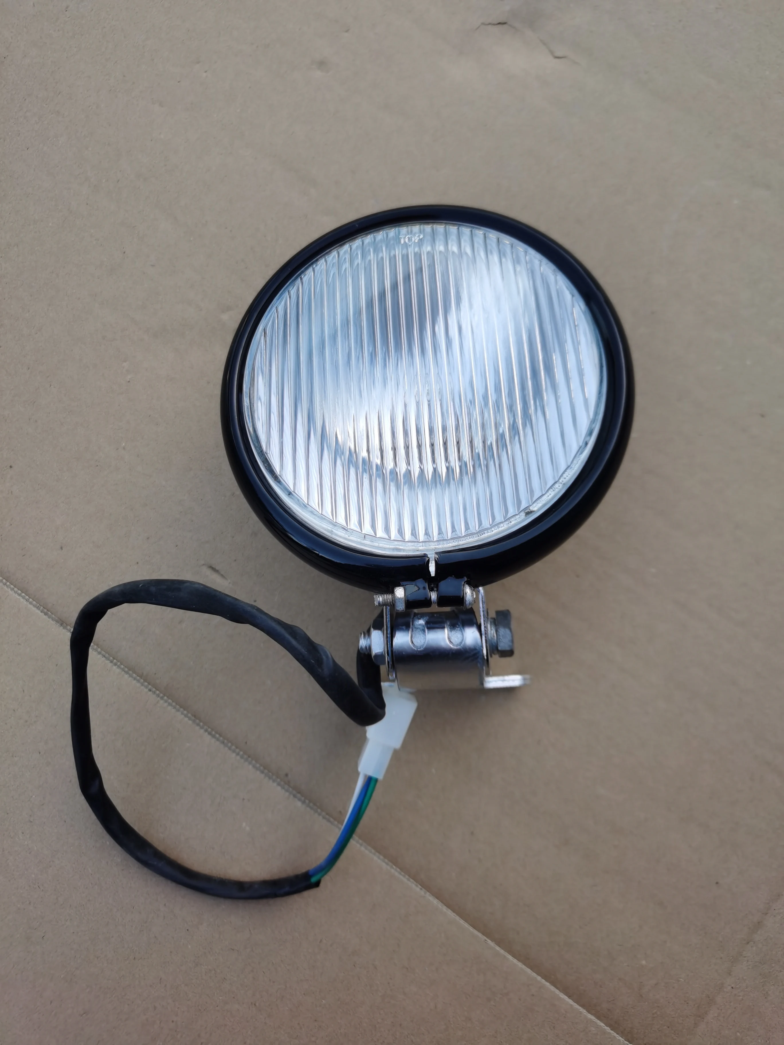 

Motorcycle Accessories Retro 5" Headlight Front Lamp Phare Chopper Moto CG125 Cafe Racer Custom Bobber Chopper GN125 Headlight