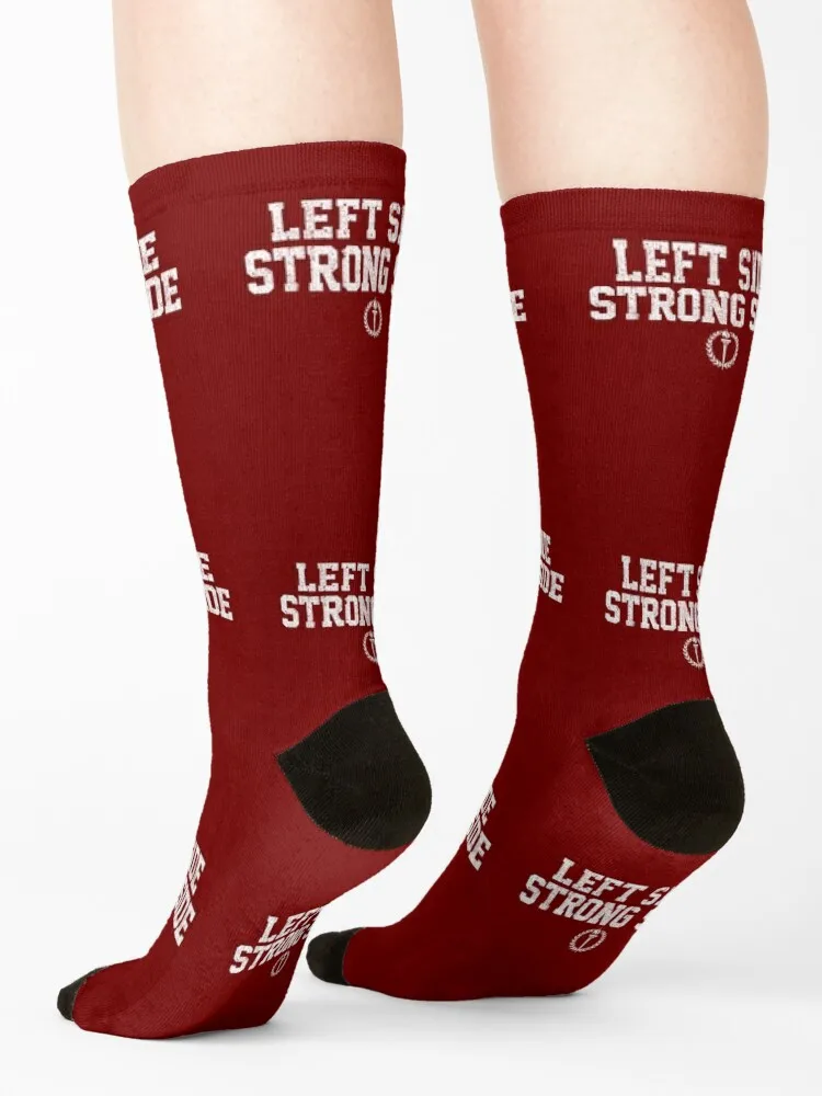 Left Side Strong Side Socks aesthetic Running Toe sports christmas gifts Socks Women's Men's