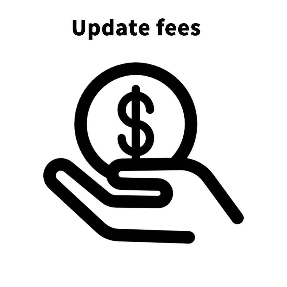 Updating fees for higher versions