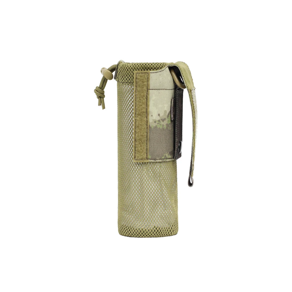 

Tactical 550ML Water Bag 1000D Nylon Molle Holder Storage Pouch Bag Foldable Mesh Water Bottle Waist Fishing Bag For Backpack