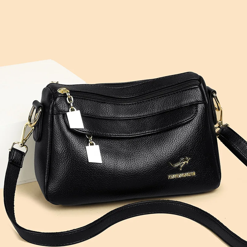 2025年新作 本革ショルダーバッグ レディース、非常に汎用性の高いクロスボディバッグ、カジュアルミニハンドバッグ、シックで実用的 ​