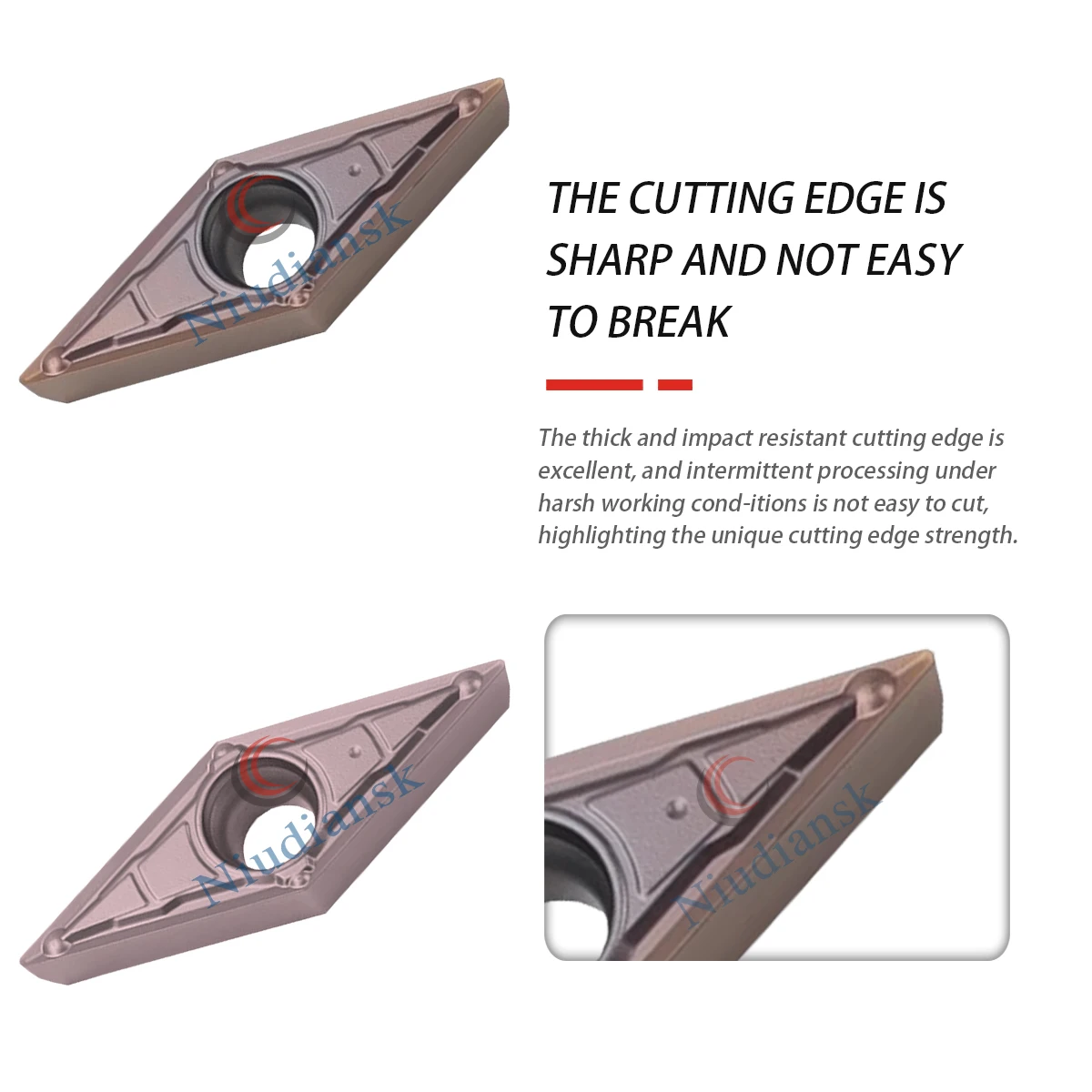 

VBMT160404/08-MV LF6018 LF6118 VBMT110304 LF6018 CNC Lathe Inner Hole Rhombus Cutting Turning Tools For Processing Steel Parts