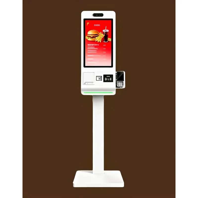 32-Inch Self Service Order & Online Ordering Kiosk with Payment Display POS Software for Restaurants