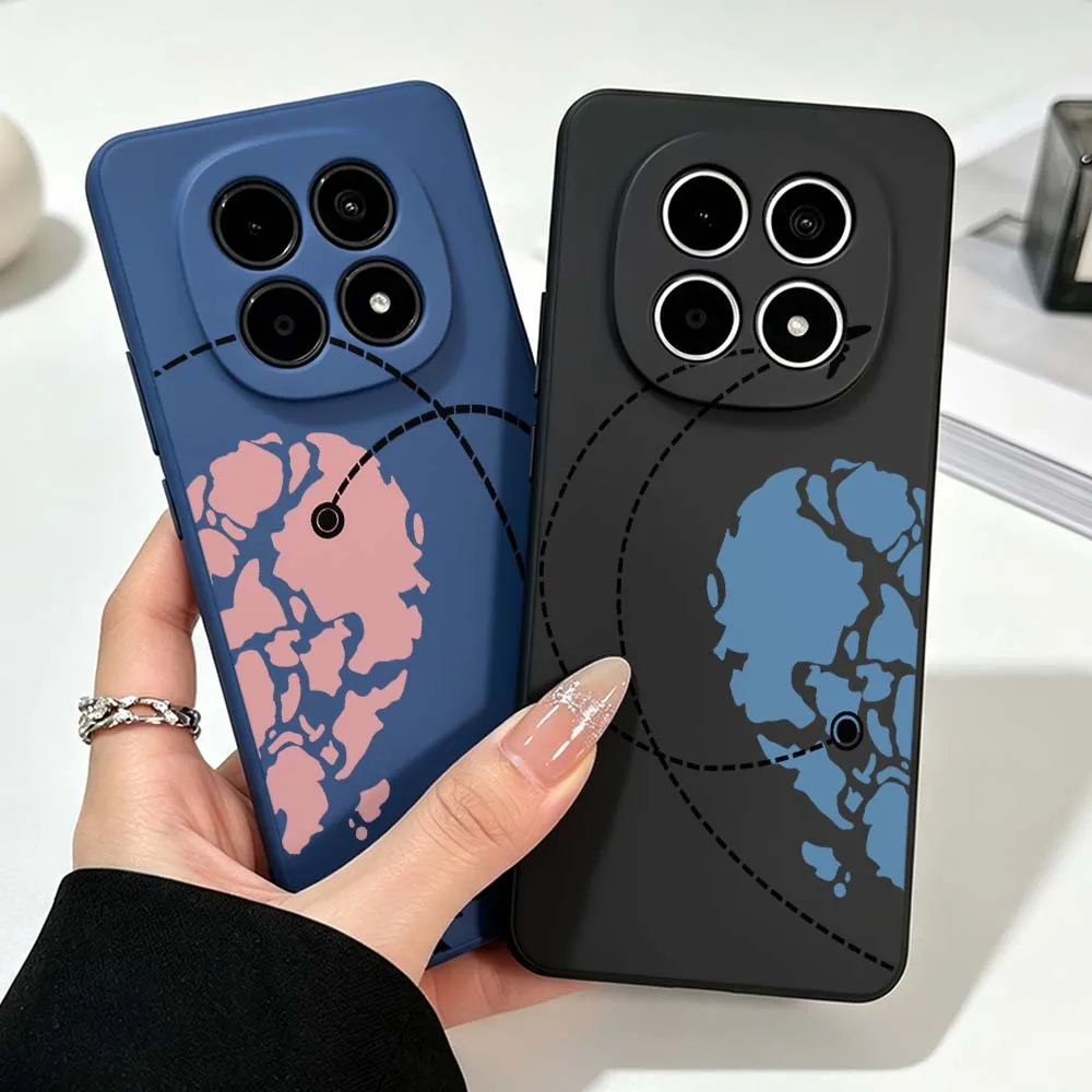 Airplane Flight Route Map Cover For Xiaomi Poco X8 X7 X6 M8 M7 M6 F8 F7 F6 Pro Max Ultra Soft Silicone Liquid Phone Case