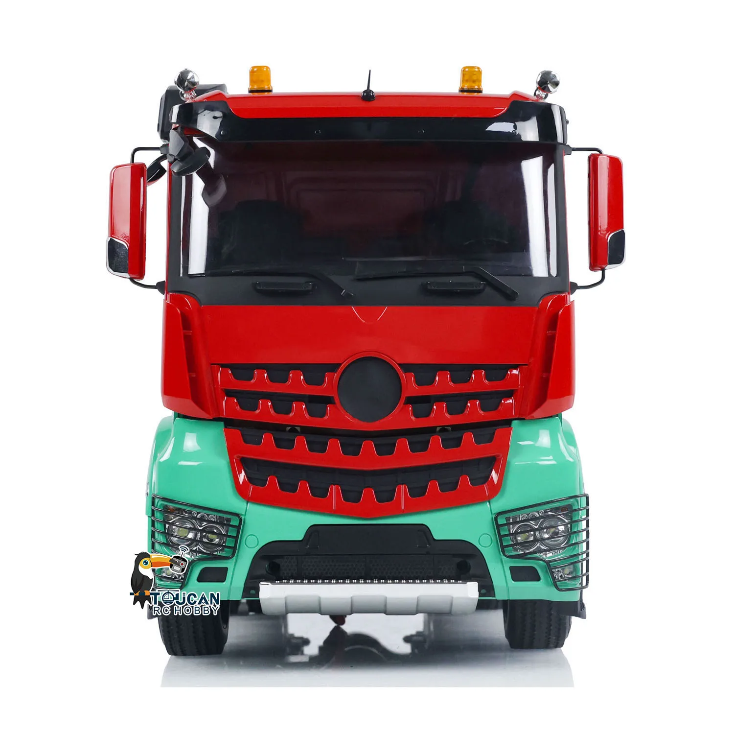 ON SALE 1/14 RC Tractor Truck 6x4 Openable Door RTR Remote Control 3-speed Painted Assembled Car Model Sound Light Set Toy Gift