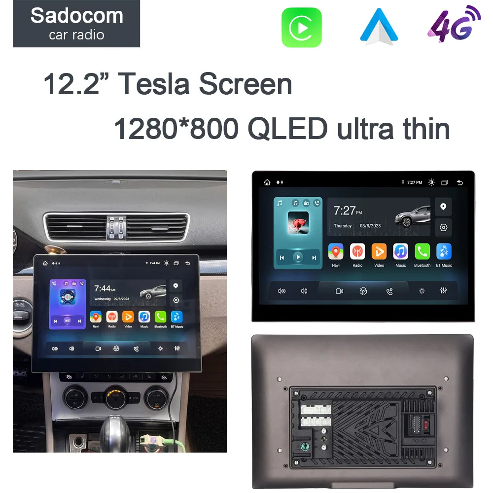 CarPlay Tesla Style 12.2