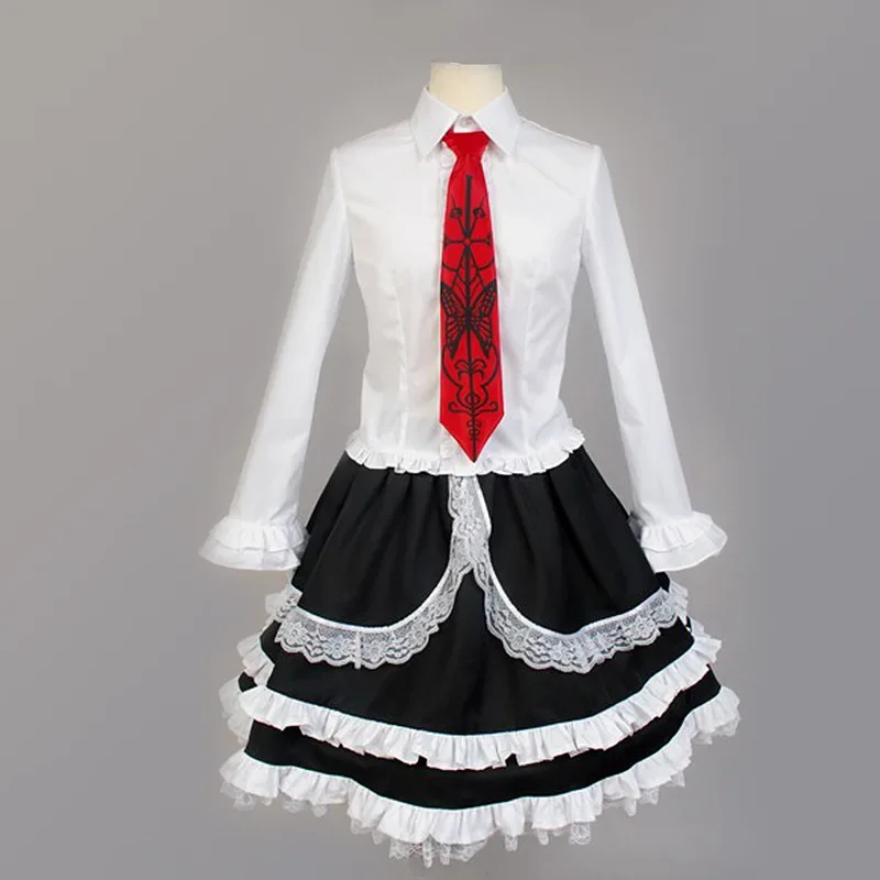 Ankunft Celestia Ludenberg Cosplay Set Yasuhiro Taeko Kostüm Danganronpa Charakter Uinform Halloween Kostüm für Frauen