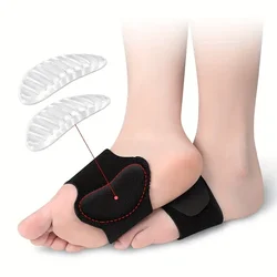 2pcs Compression Arch Support Brace for Men And Women For Flat Feet, High Arches, Fallen Arches, Heel Fatigue