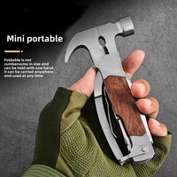 Multi functional outdoor combination tool, survival hammer, knife, pliers, folding, household portable axe, car mounted portable