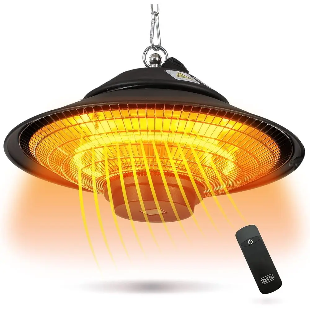 

Outdoor Patio Heater with Remote Control for Ceiling or Open Spaces