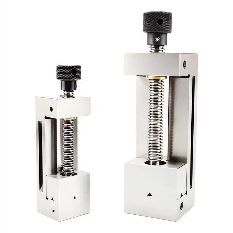 QGG50 63 88 Bench Vise Precision Milling Machine Vice Clamp 1.5 to 6 Inch Steel Gear Hand Tool for CNC Drilling Workbench
