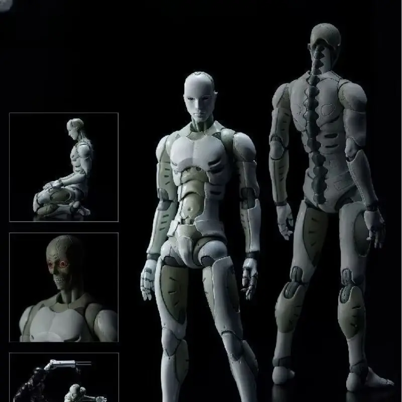 

East Asia Heavy Industry Synthetic Frame 1/12 Cybernetic Skeleton With Magnetic Connectors Neural Ports Figma/Shfiguarts