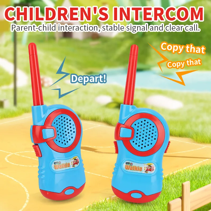 Divertimento interattivo Play House Walkie-talkie Indoor Outdoor Gioco a due giocatori Puzzle Toy Bambini Giocattoli walkie-talkie wireless intelligenti