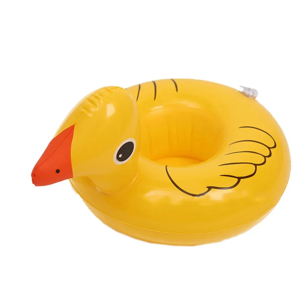 Nowa lalka basen w parku wodnym PVC nadmuchiwany krąg do pływania ananasowy Inflator biały łabędź kąpielowy krąg