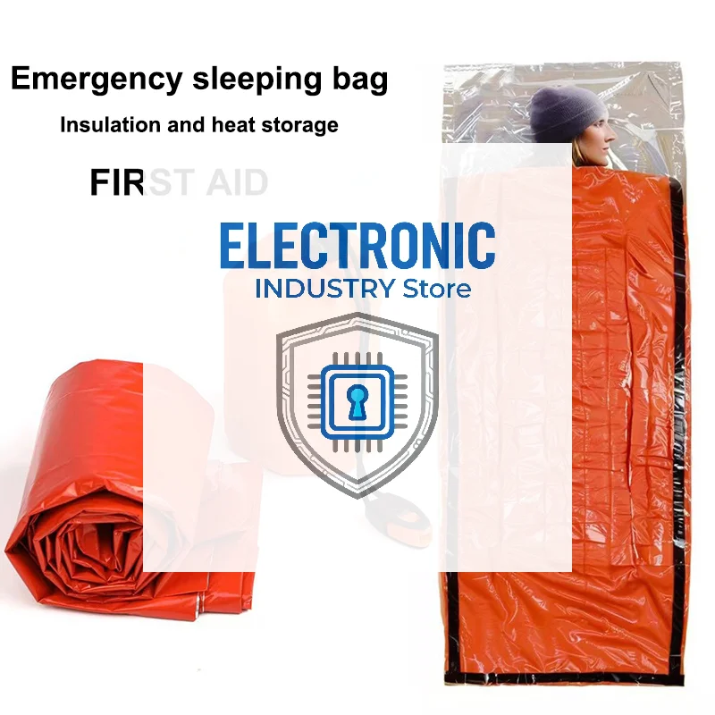 

Emergency Sleeping Bag Ultra Waterproof Mylar Thermal Blankets Lightweight Survival Sleeping Bag Keep Warm For Camping Hiking