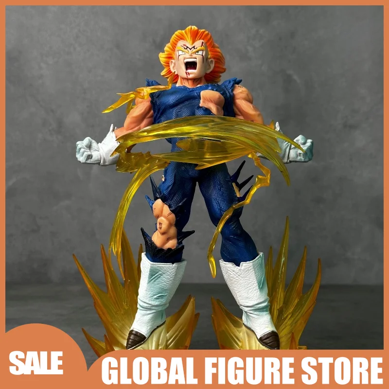 

26cm Dragon Ball Vegeta Desktop Statue Model Handmade Ornament Movie Peripheral Anime Manga Collection Birthday Gifts Kids Toys