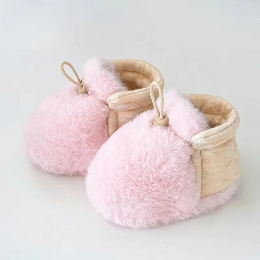

Warm Infant Toddler Crib Boots Comfortable Newborn Baby Shoes Soft for 0-1 Year Old Newborn First Walkers Shoes Girls Boys
