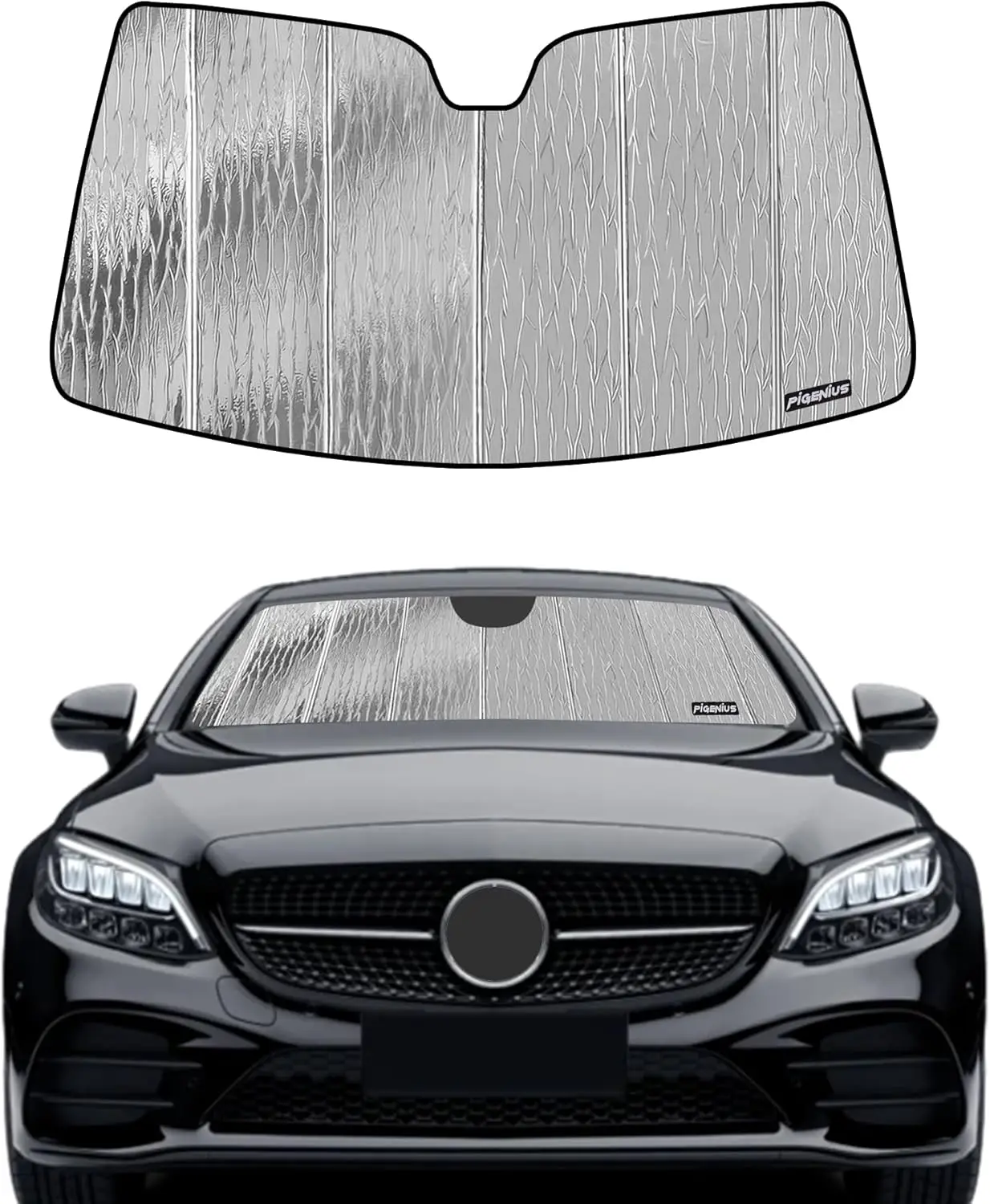 

Windshield Sunshade for Mercedes-Benz C-Class Convertible/Coupe 2017-2023