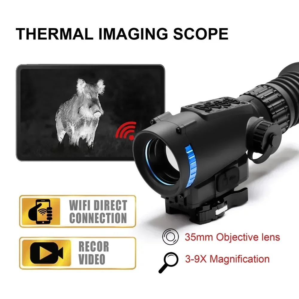 GRL335 بعض الأغراض Тепolivzor 3-9X Zoom 384*288