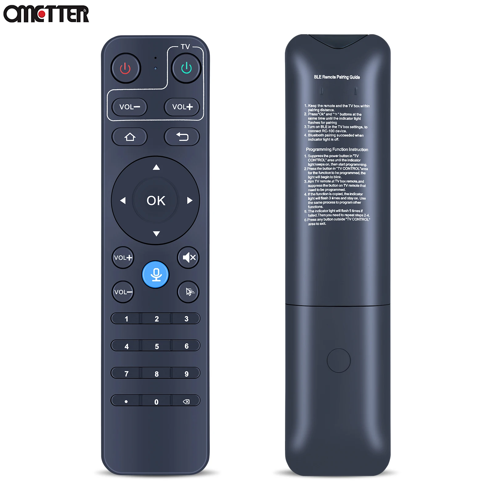 جهاز تحكم عن بعد جديد لأحدث S5 MAX Android Smart TV Box 6k StreamX X1 Pro