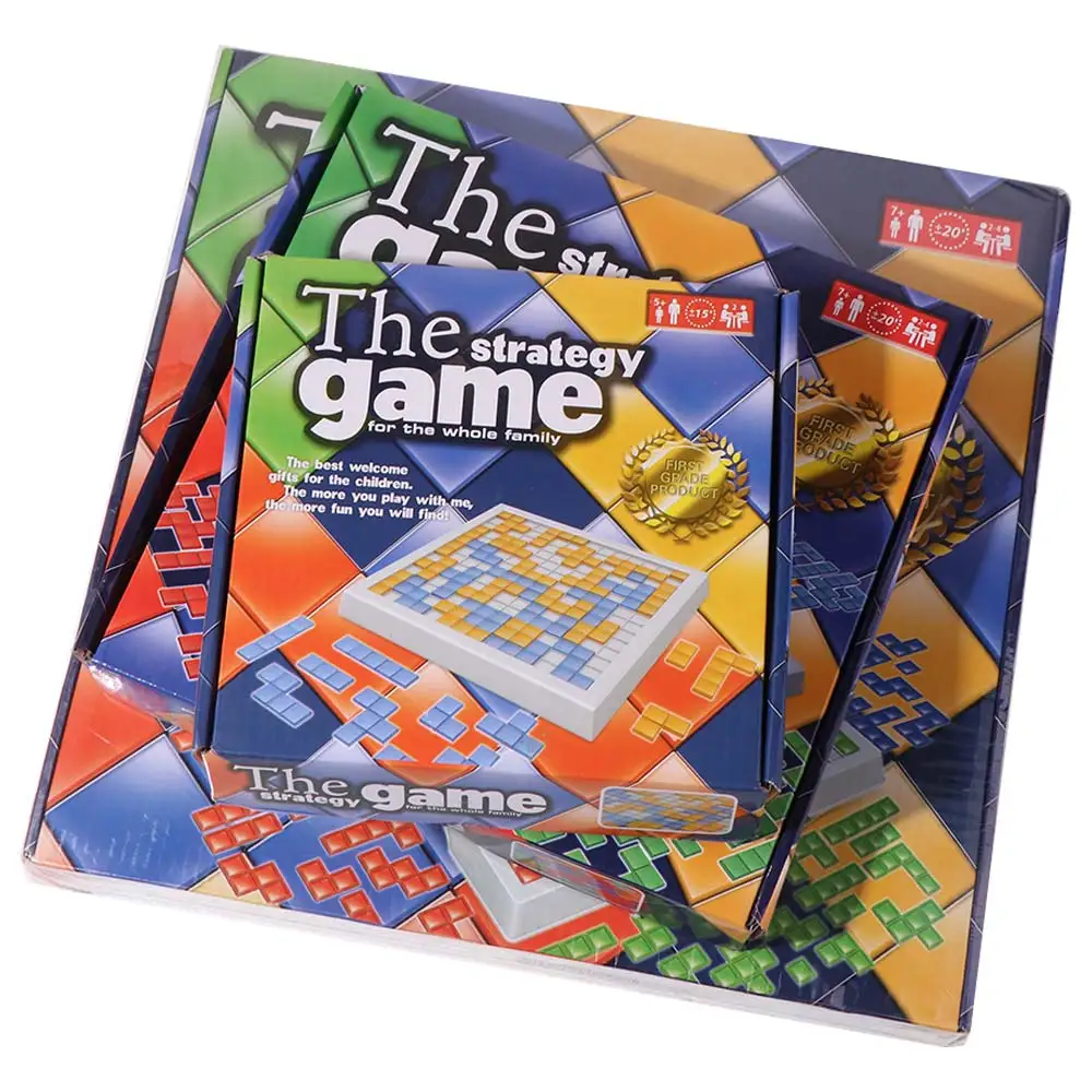 

Squares Game Jigsaw Russia Puzzle block Family Fun 4-Person Strategy Game Blokus Board Entertainment Puzzle Blokus Board Game