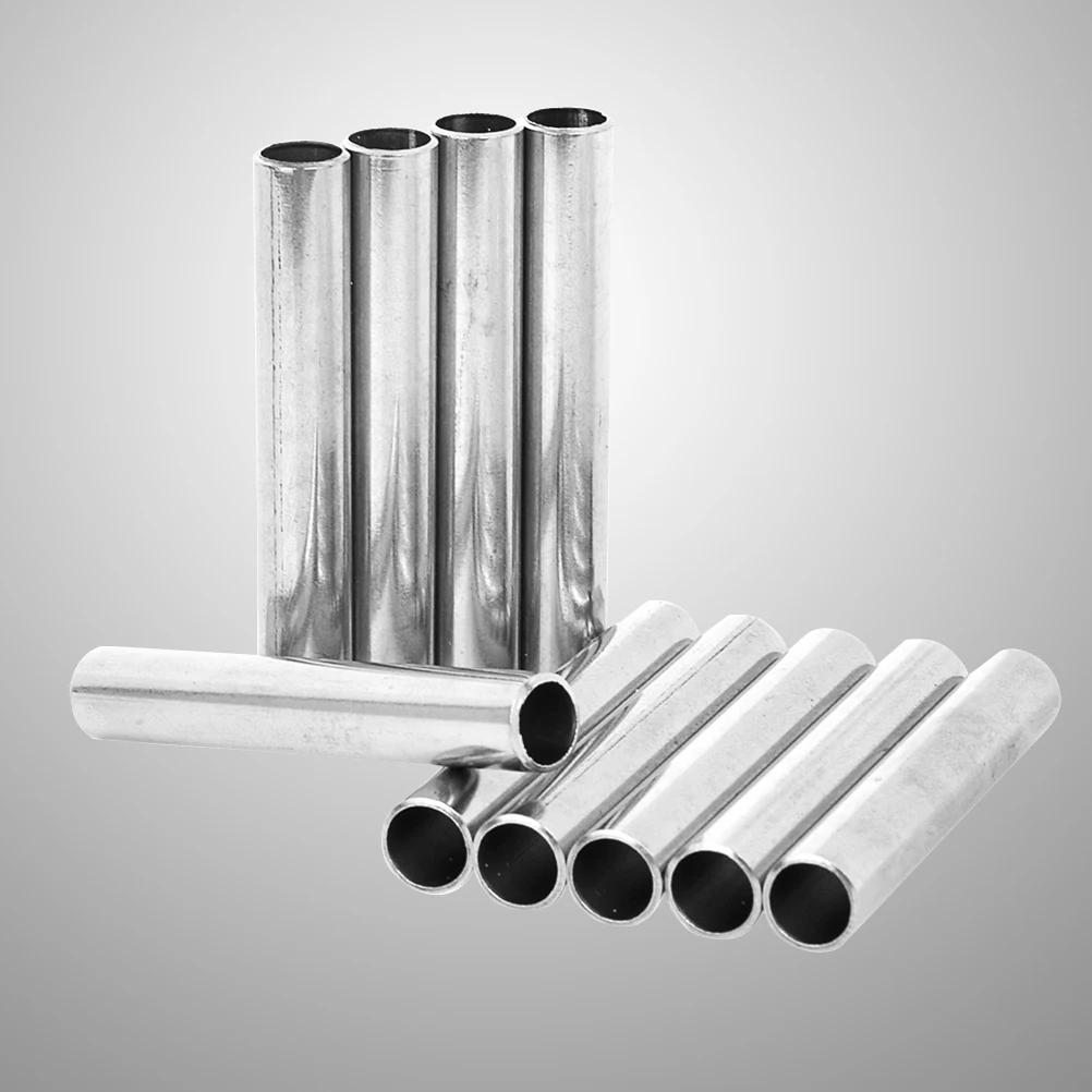 

10pcs 8Mm Stainless Steel Tube For Machine Handle Grips Durable Back Stem Tube Tattoo Accessories Light Weight Needle Safe