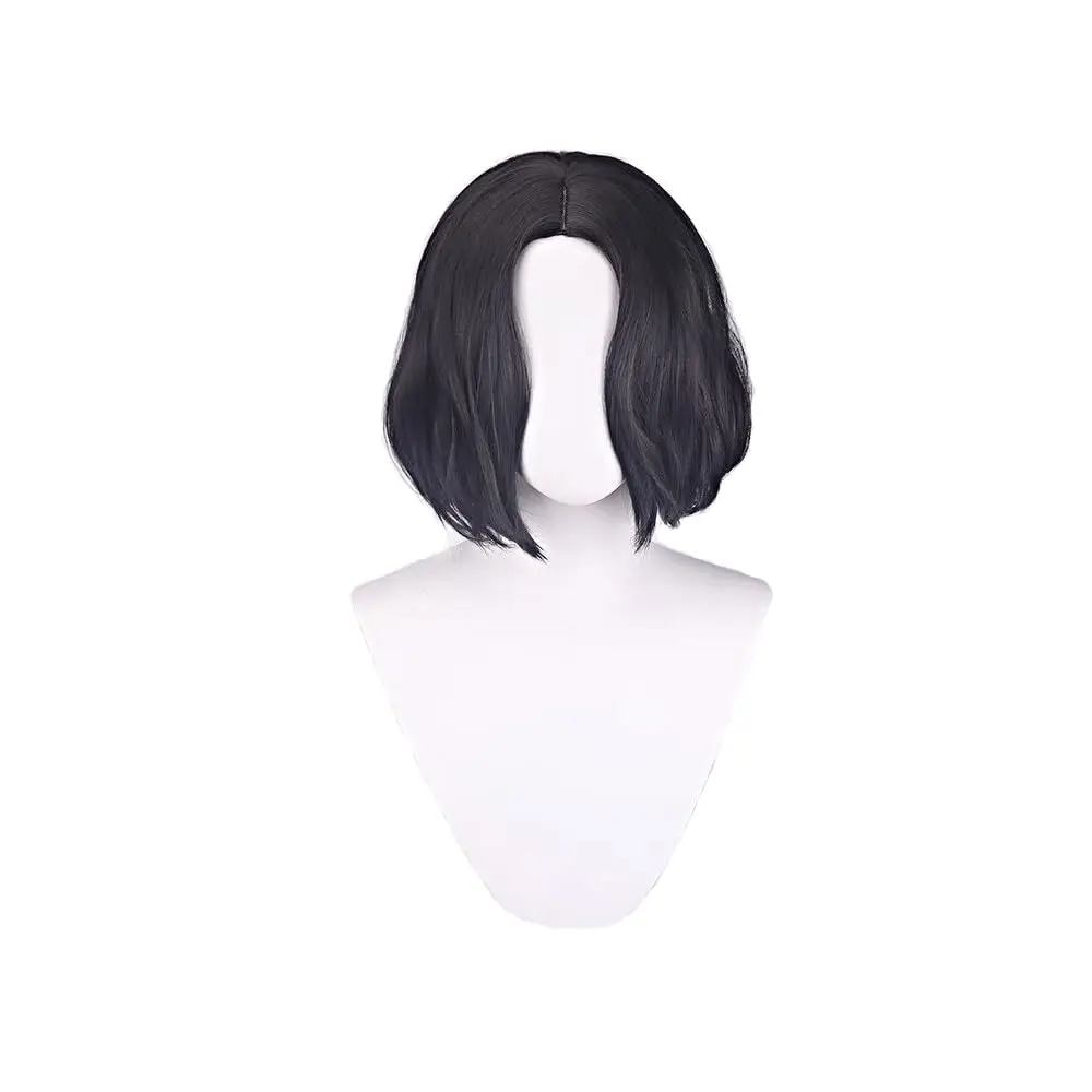 John Wick Wig Men's Black Curly Wigs Synthetic Hair Cosplay Wigs Halloween Party Play Role - view 2