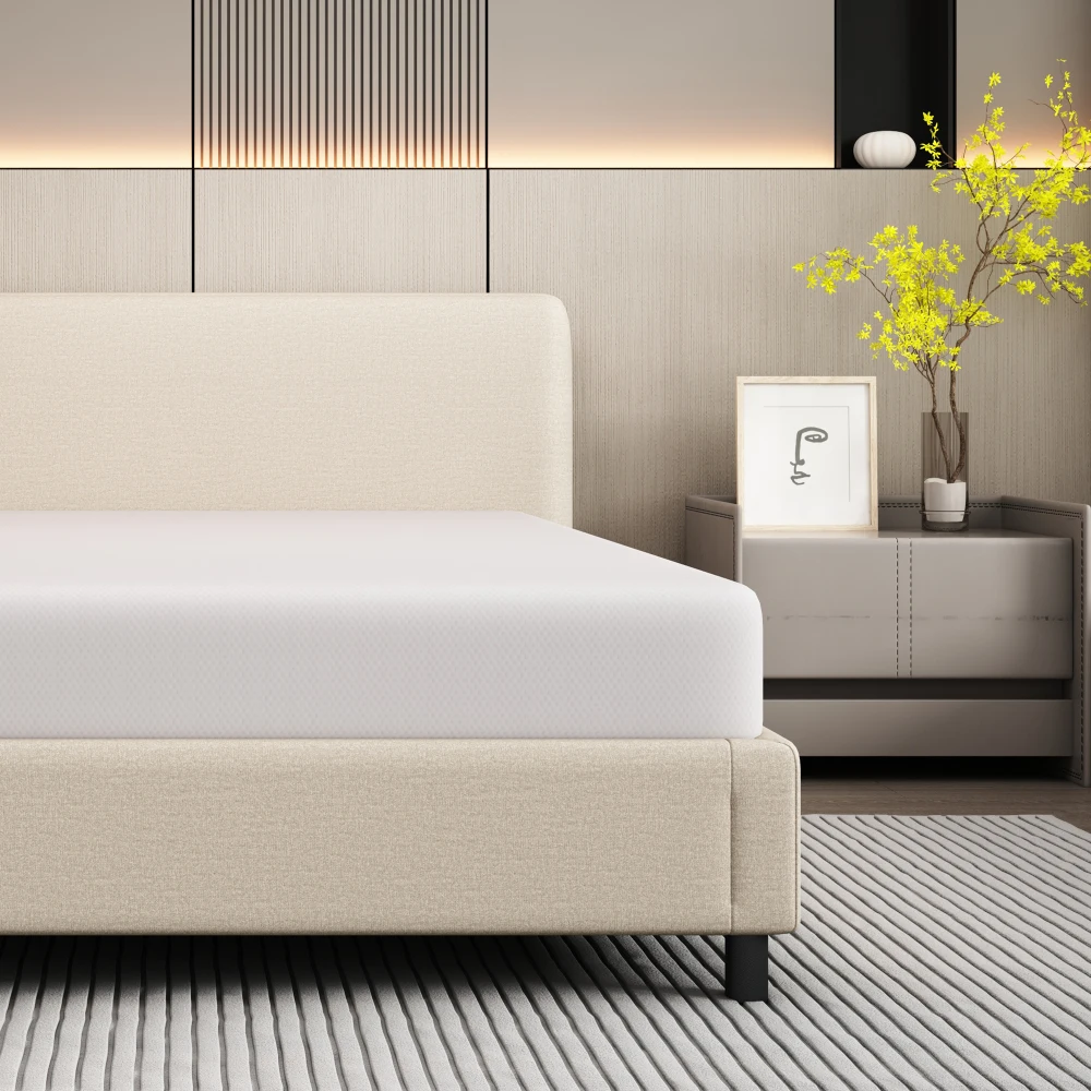 90 x 200 cm, bequeme Matratze, rutschfeste Partikel, Eco-Tex-zertifiziert, ergonomisch, atmungsaktiv und langlebig, Härte H3 – Detail 5
