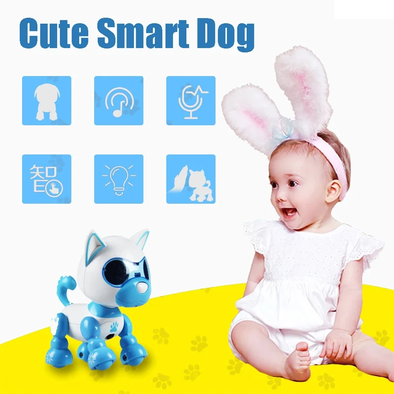 New Electronic Smart Robot Dog Music Dance Walking Interaction Puppy Pet Robot Toy Intelligent Robots for Toys For Kids Gifts