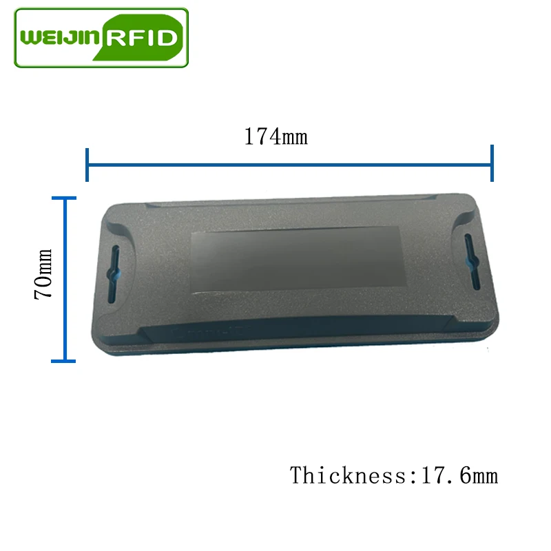 UHF RFID anti-metal tag omni-ID EXO 3000 exo3000 915mhz 868m Impinj M4QT EPCC1G2 6C durable ABS smart card passive RFID tags