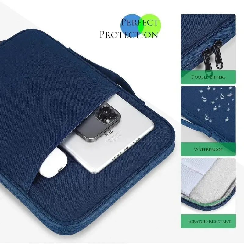 Nuevo organizador de documentos, carpeta Padfolio, soporte de negocios multifunción, bolsa para Ipad, maletín archivador de oficina, 11 pulgadas, 29x2x23cm