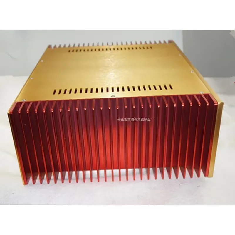 

JH68 HIFI all aluminum audio amplifier chassis big Class A amplifier chassis /AMP Enclosure /case/DIY box (430*160* 361mm)