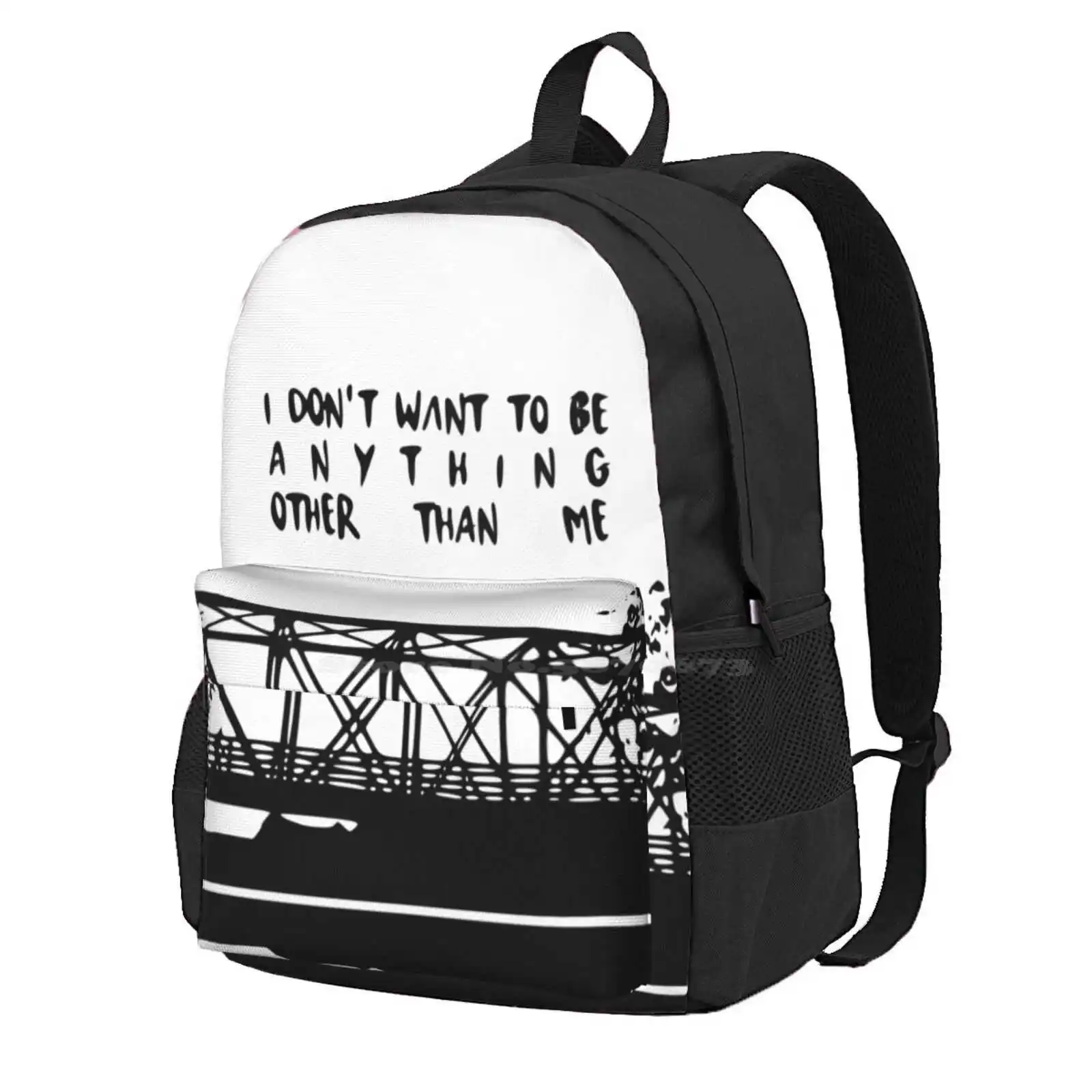 One Tree Hill- Bridge Hot Sale Schoolbag Backpack Fashion Bags I Dont Want To Be One Tree Hill Ravens Lucas Nathan Hailey