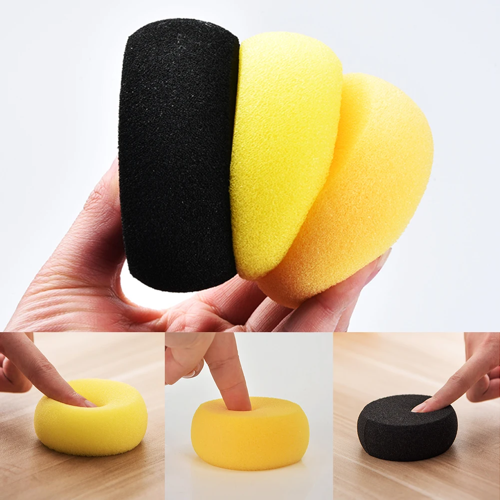 5pcs/set Pottery Round Sponge Water Absorbent Pottery Sculpture Modeling Moisturizing Sponge Coloring Clean Pottery Tools