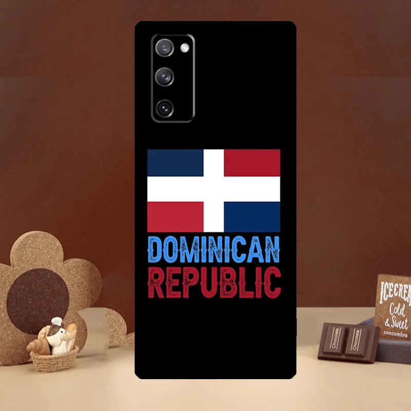 Flag of Dominican Republic Soft Case For Samsung Galaxy S22 Ultra S8 S9 S10 S20 FE S21 Plus S10e Note 20 Ultra Cover