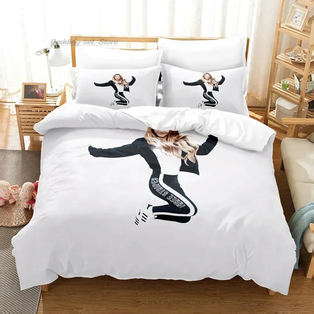 Rebekah Wing Merch Beki & Fluffy Bedding Set Single Twin Full Queen King Size Bed Set Aldult Kid Bedroom Duvetcover Sets 3D