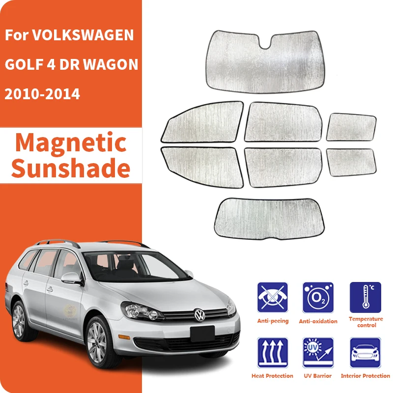 

Custom Car Window Sunshade Anti-UV Car Sun Window Visors Sunshade Covers customization For VOLKSWAGEN GOLF 4 DR WAGON 2010-2014