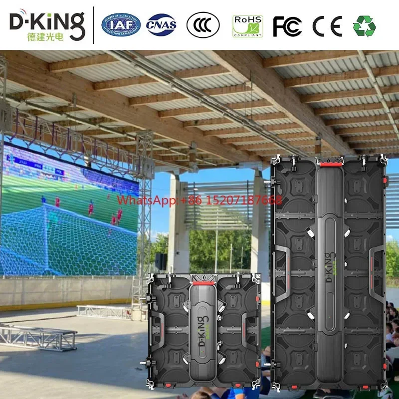 Outdoor HD Movable LED Video Wall Hoisting Rental LED Display for Stage Backdrop P3.91mm 500*1000mm