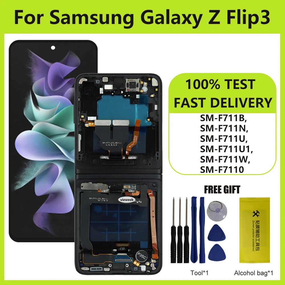 Guia Definitivo de Troca de Tela: Como Instalar e Avaliar a Tela LCD TFT para Samsung Galaxy Z Flip 3 (F711B)