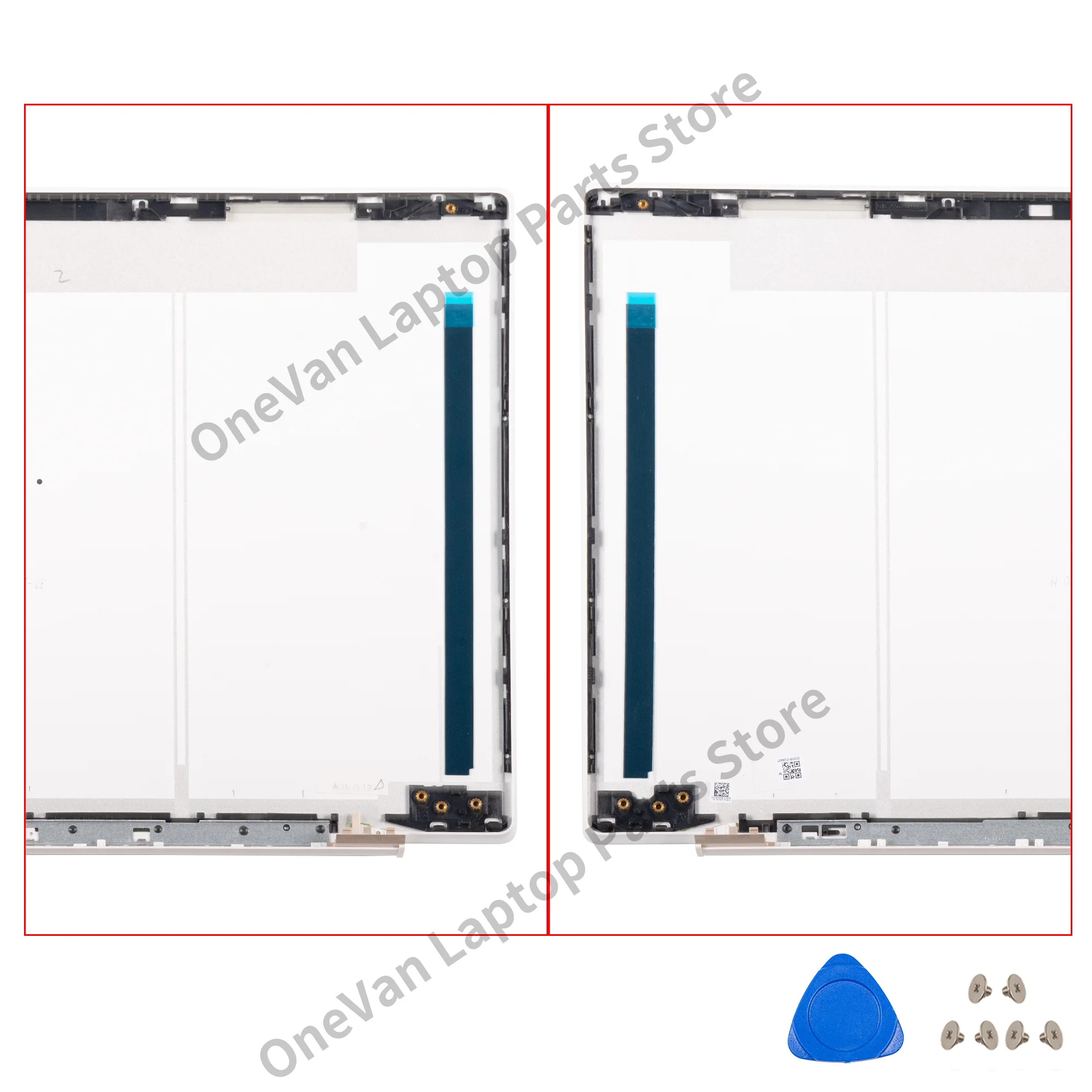 غطاء جديد ل جناح 15-CS 15-CW TPN-Q208 TPN-Q210 LCD الغطاء الخلفي مفصلات الحافة الأمامية الغطاء الخلفي الإسكان قذيفة 15.6"