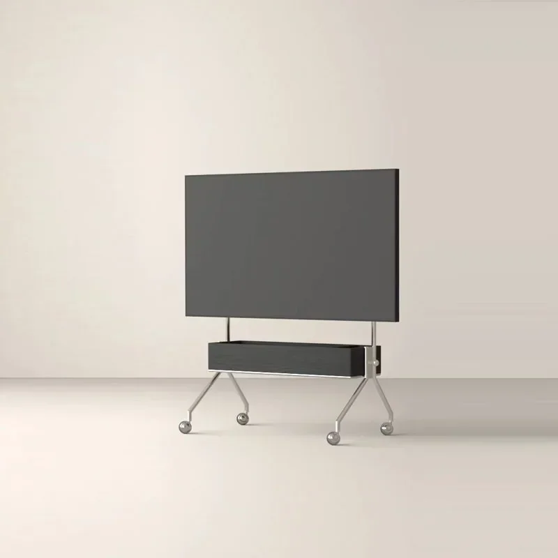 

Metal stainless steel floor standing family living room, bedroom, TV stand, universal 43-65 inch floor integrated hanging Hot sa