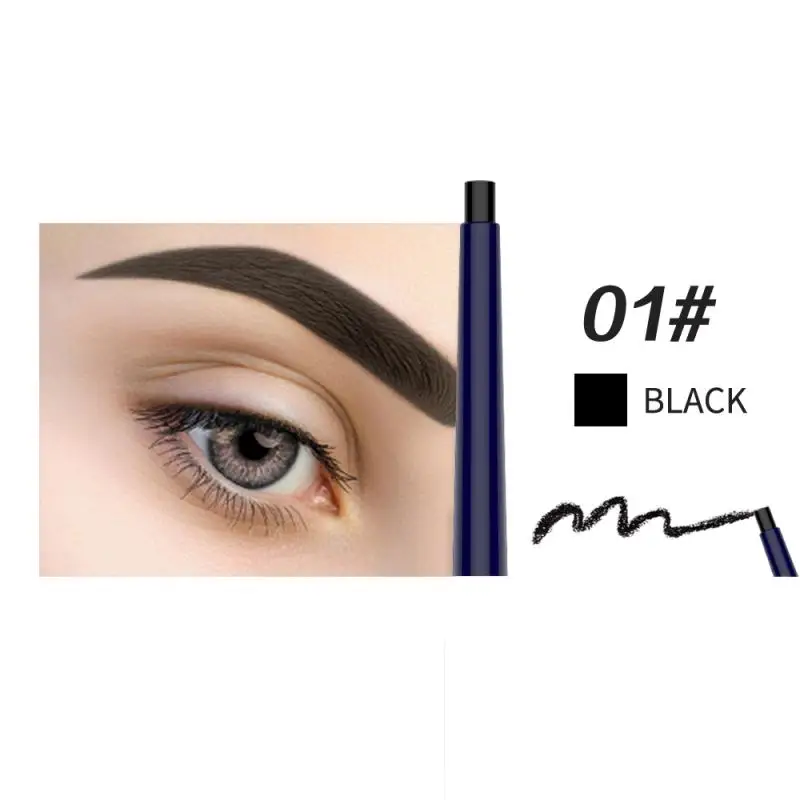 1~4PCS Color Natural Long Lasting Not Blooming Eyebrow Pencil Waterproof Sweatproof No Fading Rotary Eyebrow Pen Makeup TSLM1