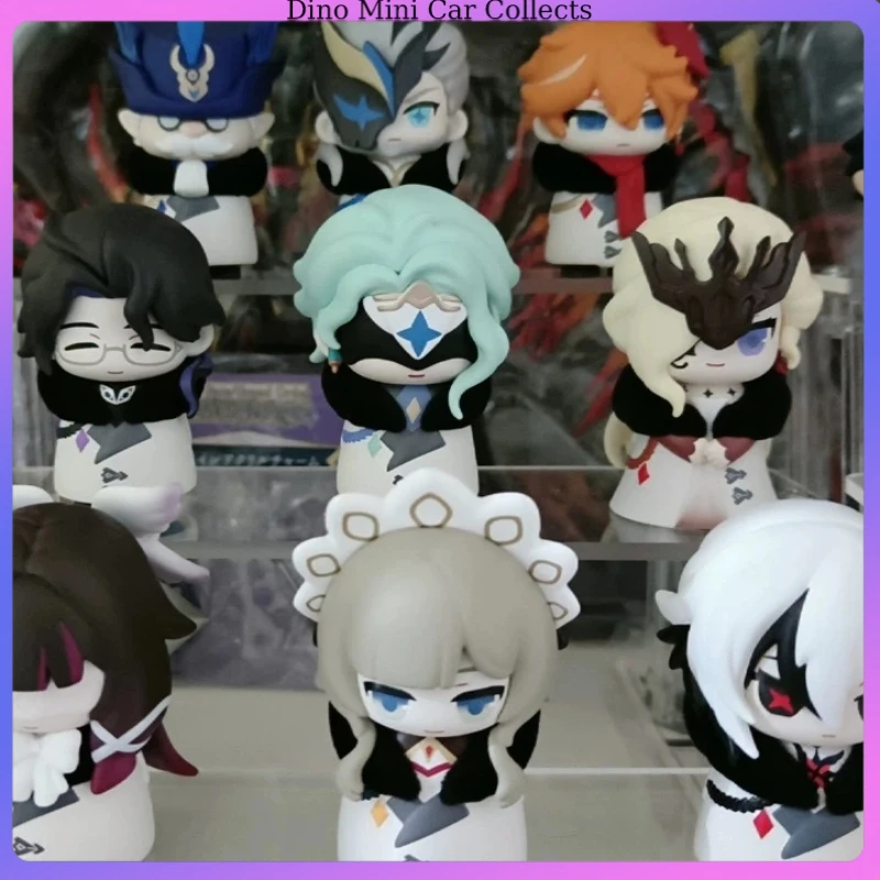 Suplay Genshin Impact Fatui Harbingers Q Version Blind Box Figure Mini Collectible Anime Figurine Model Toy For Game Fans Gift